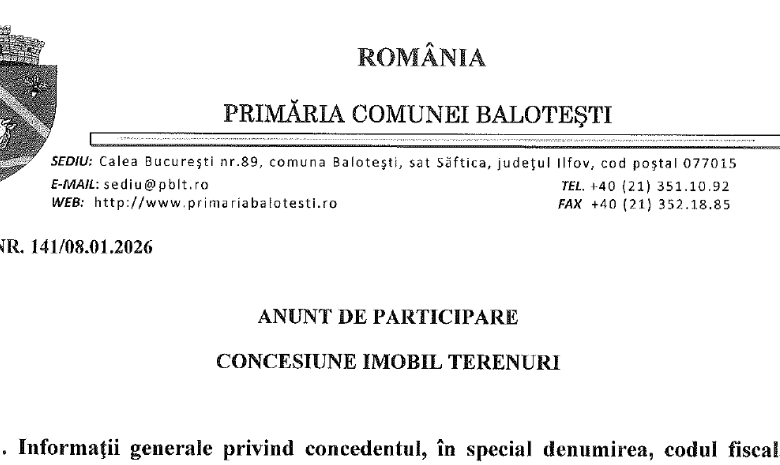 spital pediatric Balotești