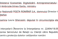 date Poșta Română transfer Chișinău GDPR